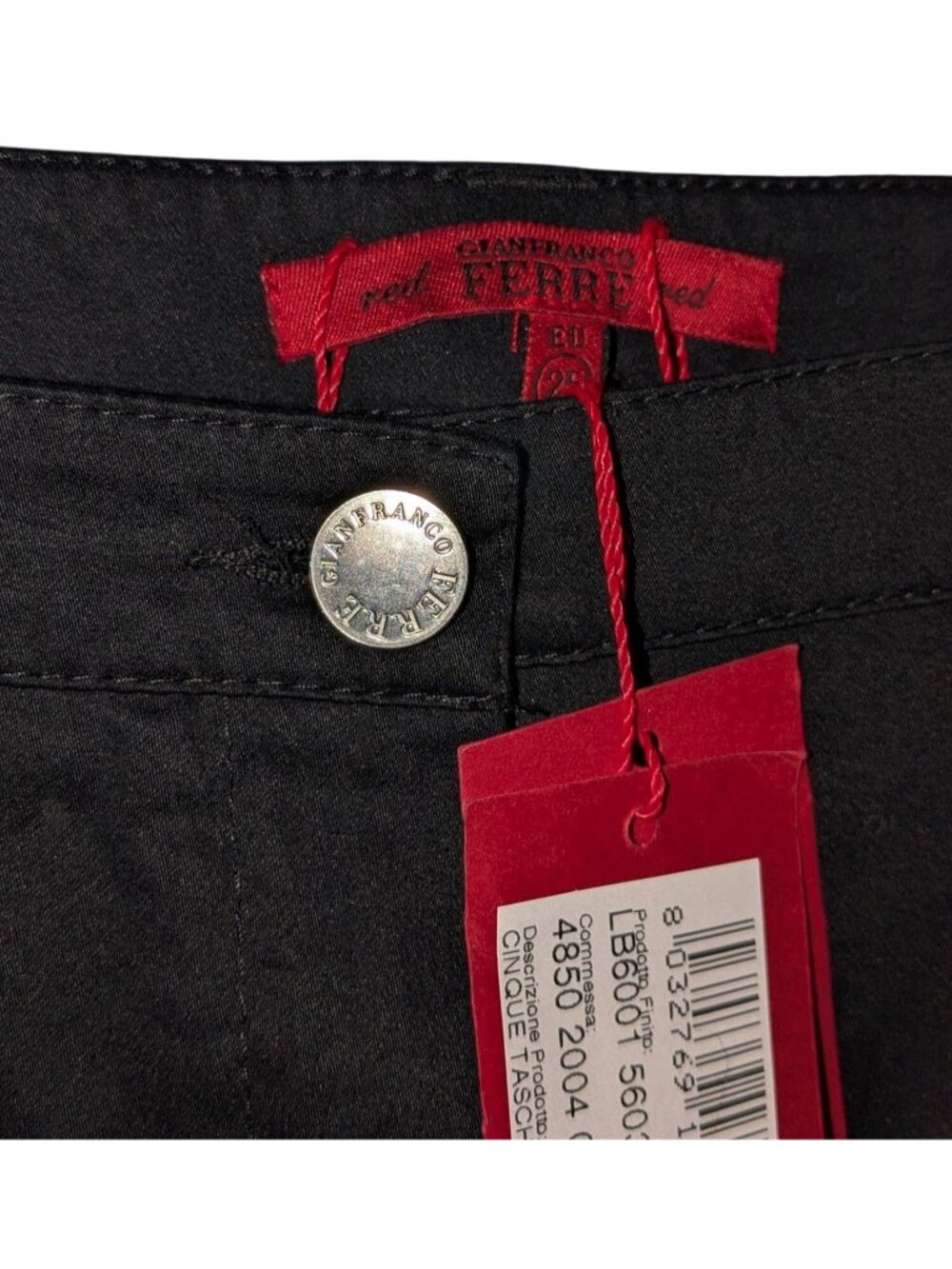 Gianfranco Ferre Womens Black Bootcut Trousers Sz 14 NWT - Picture 9 of 13